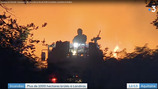 Incendie en Gironde : vacuation de nuit suite au feu de fort  ...