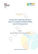 Analyse des risques de prsence de per- et polyfluoroalkyles (PFAS) dans l'environnement