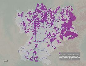 Communes ayant ralis leur DICRIM en Rhne-Alpes au 01/01/2013 ( IRMa)