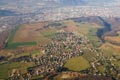 Vue aérienne du plateau de Champagnier