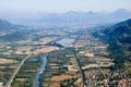 Vue aérienne de l'Isère - Haut Grésivaudan