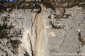 Face est du Granier : niche d'arrachement des boulements survenus entre le 28 avril et le 7 mai