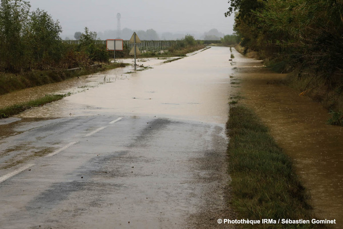 Inondations  Cuxac d'Aude les 15 et 16 octobre 2018