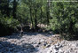 Lave torrentielle dans le ruisseau de Mirebel