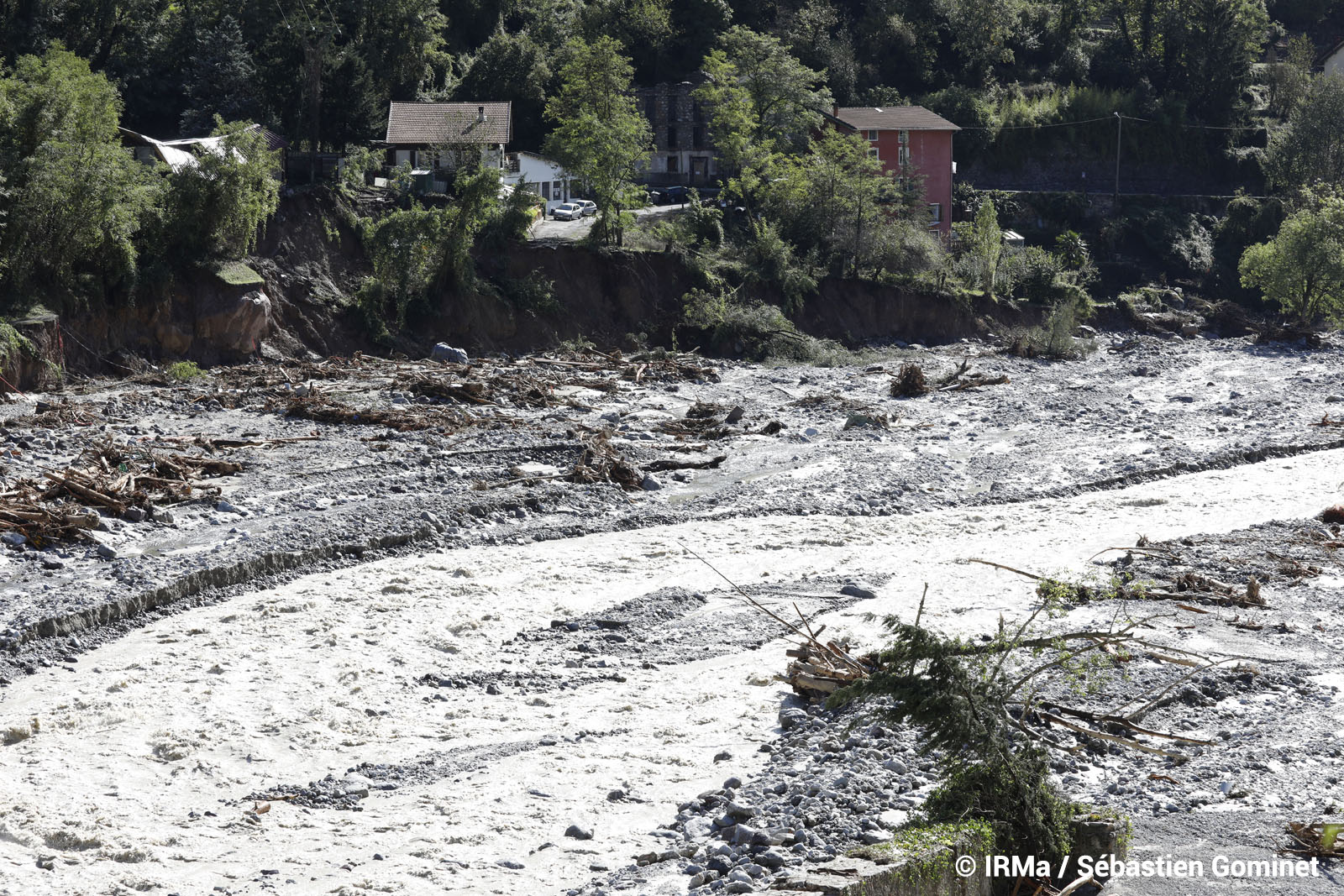 ROQUEBILLIERE Crue Torrentielle Catastrophes Naturelles Crue De