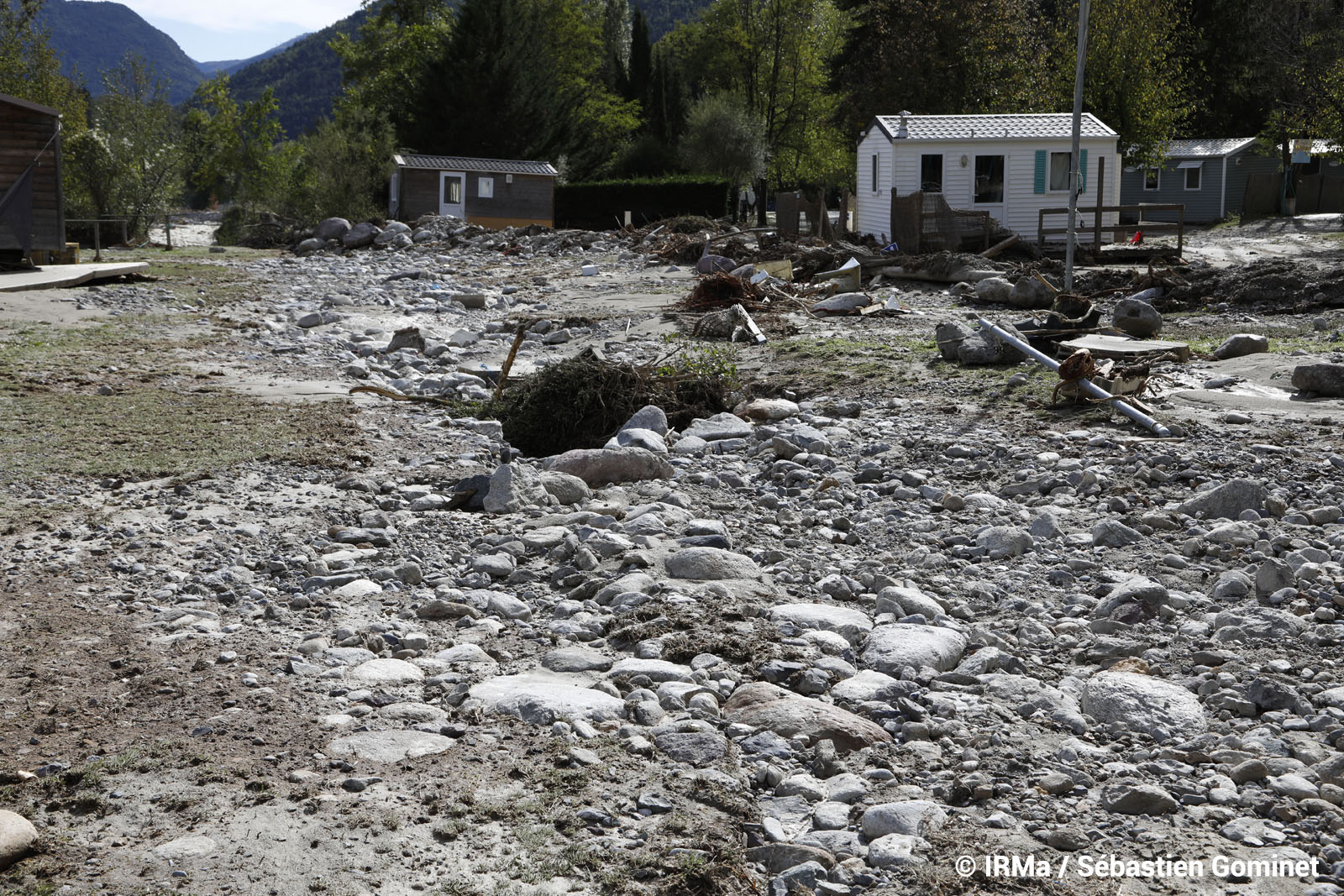 ROQUEBILLIERE Crue Torrentielle Catastrophes Naturelles Crue De