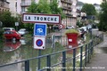 Crue de l'Isre - inondation du quai Charpenay  La Tronche