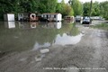 Crue de l'Isre - inondation du secteur de l'Ile d'Amour