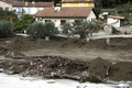Terrains et habitations ensablés par la crue de la Roya du 2 octobre 2020 - tempête Alex