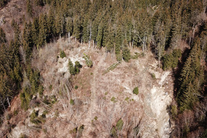 glissement de terrain - CHATELARD