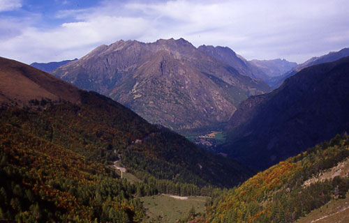 Panorama au Nord du col d'Hurtire