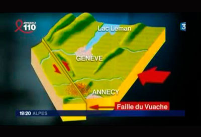 Un tremblement de terre réveille Annecy (Haute-Savoie)