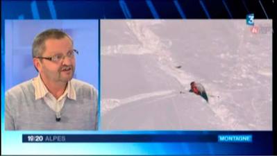 Avalanches de l'hiver 2014-2015 : interview en plateau de Serge Taboulot, chef de centre Météo France Grenoble