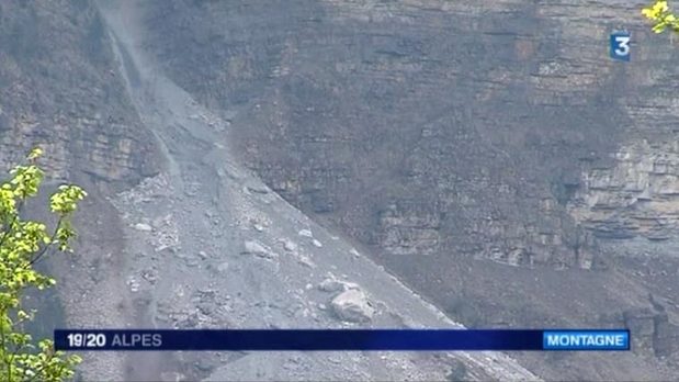 Mont Granier: la maire de Chapareillan interdit l'accès après des éboulements aux confins de l'Isère et de la Savoie