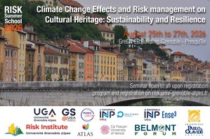 Risk SUMMER SCHOOL 2026  Climate Change Effects and Risk management on Cultural Heritage: Sustainability and Resilience
