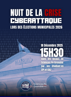 Nuit de la crise - Edition 2025 - Sciences Po Grenoble