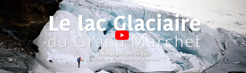 le lac glaciaire du Grand Marchet