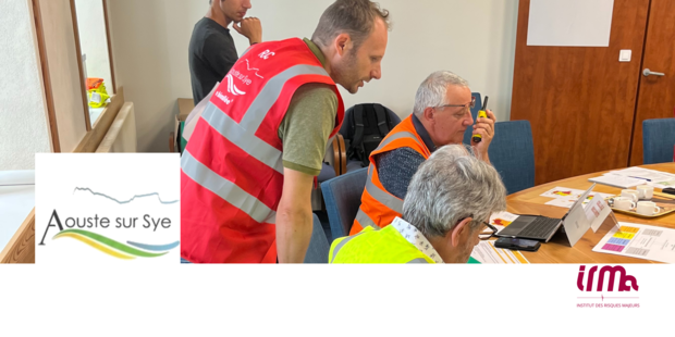 Exercice PCS interservices  Aouste-Sur-Sye (Drme - 26)