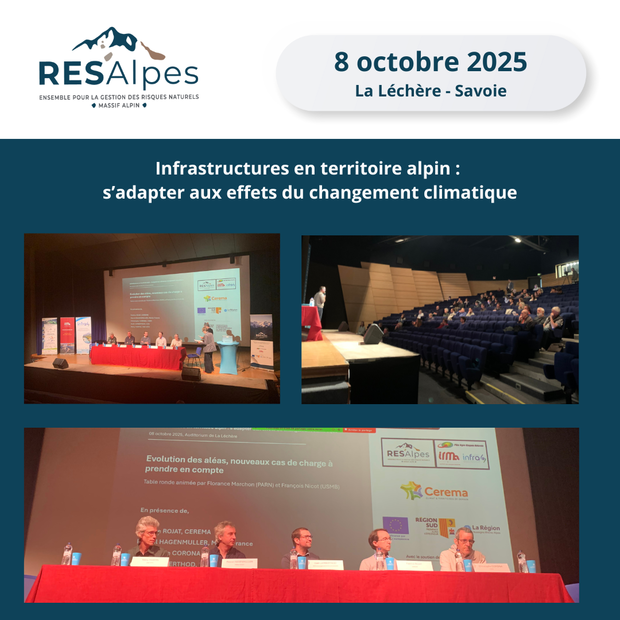 Journ�e Th�matique #2 : Infrastructures en territoire alpin : s�adapter aux effets du changement climatique