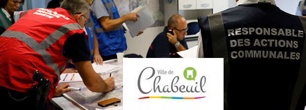 Exercice PCS à CHABEUIL (Drôme - 26)
