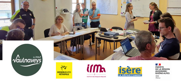 Exercice PCS sur table  VAULNAVEYS-LE-HAUT (Isre - 38)