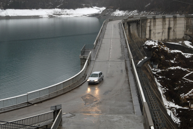 Le barrage du Chambon en Isère © IRMa / Sébastien Gominet