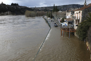 Inondation  Saint-Martin-d'Ardche le 10 mars 2024  IRMa / Sbastien Gominet