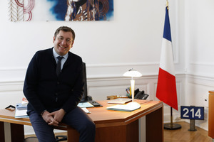 Alain Chrtien, maire de Vesoul et vice-prsident de lAMF (Association des maires de France)  IRMa / Sbastien Gominet