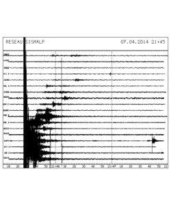 Un sisme de magnitude 4,8 s'est produit le 7 avril dans les Alpes du sud