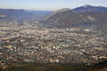 Vue arienne de Grenoble