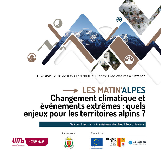 Changement climatique et �v�nements extr�mes : quels enjeux pour les territoires alpins ?