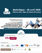 Vrai succ�s pour la Matin�Alpes de l�IRMa organis�e le 28 avril 2026 � Sisteron (Alpes-de-Haute-Provence) dans le cadre du projet CAP-ALP : plus de 210 participants r�unis en pr�sentiel et en visioconf�rence !

�lus, professionnels, techniciens et acteurs des territoires alpins se sont mobilis�s autour d�un sujet majeur : l��volution du climat alpin et ses cons�quences sur les risques naturels.

🎤 � cette occasion, Ga�tan Heymes, pr�visionniste et nivologue chez M�t�o-France, a pr�sent� un �tat des lieux scientifique particuli�rement �clairant sur les trajectoires climatiques � venir dans les Alpes.

Parmi les constats marquants :
🌡️ Jusqu�� +5�C dans les Alpes du Sud d�ici 2100 selon les sc�narios de r�f�rence
🔥 Des vagues de chaleur beaucoup plus fr�quentes et intenses
🌧️ Une augmentation des �pisodes de pluies extr�mes et des ph�nom�nes torrentiels
❄️ Une diminution importante de l�enneigement
💧 Une ressource en eau de plus en plus sous tension
⛰️ Des impacts croissants sur les mouvements de terrain et l�am�nagement en montagne

Les �v�nements r�cents � temp�te Alex, s�cheresse historique de 2022, crues torrentielles ou catastrophe de la B�rarde � rappellent d�j� concr�tement les effets du changement climatique sur les territoires alpins.

🗣️ Quelques extraits de Ga�tan Heymes :
� L�ann�e record des temp�ratures en 2022 sera une ann�e moyenne en 2050.�
� Ce n�est pas parce qu�il neige moins qu�il y a moins de risques d�avalanches.�
� Les extr�mes de temp�ratures augmentent plus vite que la moyenne. �


Retrouvez le replay et les pr�sentations des intervenants.


----------------------------------------------------------------------------------------------------------------------------------------

Cette Matin�Alpes s�inscrit dans le projet CAP-ALP, port� par l�IRMa avec le soutien du PO FEDER-Massif des Alpes, de la R�gion Sud et de la R�gion Auvergne-Rh�ne-Alpes. 

Le projet CAP-ALP s�int�gre dans la dynamique partenariale RES�Alpes, d�di�e � la gestion int�gr�e des risques naturels dans les Alpes, port�e par le PARN, infra2050 et l�IRMa, avec le soutien du PO FEDER-Massif des Alpes, de la r�gion Sud, de la r�gion Auvergne-Rh�ne-Alpes et du Commissariat de massif des Alpes. En partenariat avec des DDT04, la Communaut� de communes du Sisteronais- Bu�ch et le Cypr�s.