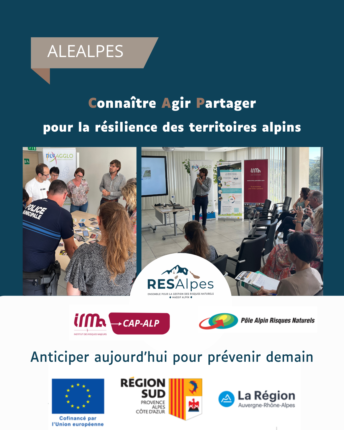 RESALPES : Comment mieux anticiper les risques naturels � l��chelle des communes et des intercommunalit�s ?