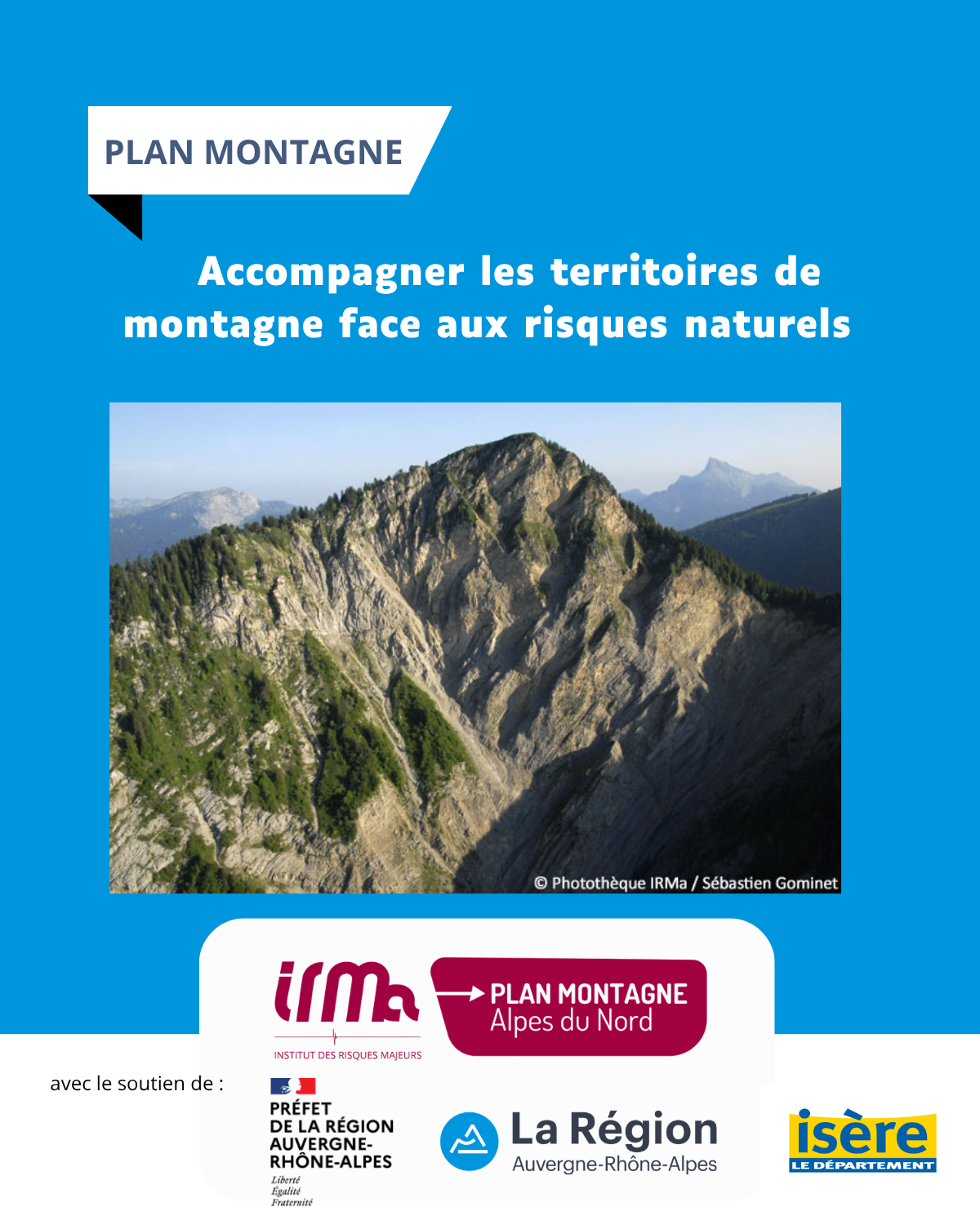 Plan montagne : Accompagner les territoires de montagne face aux risques naturels