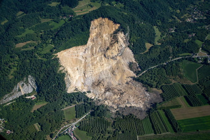�boulement de La Rivi�re du 25 juillet 2024 - vue d'ensemble