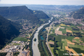 Vue a�rienne de l'Is�re entre Voreppe et Veurey-Voroize