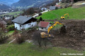 Glissement de terrain route de Balmes  Marthod