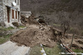 Glissement de terrain � Montselgues en Ard�che