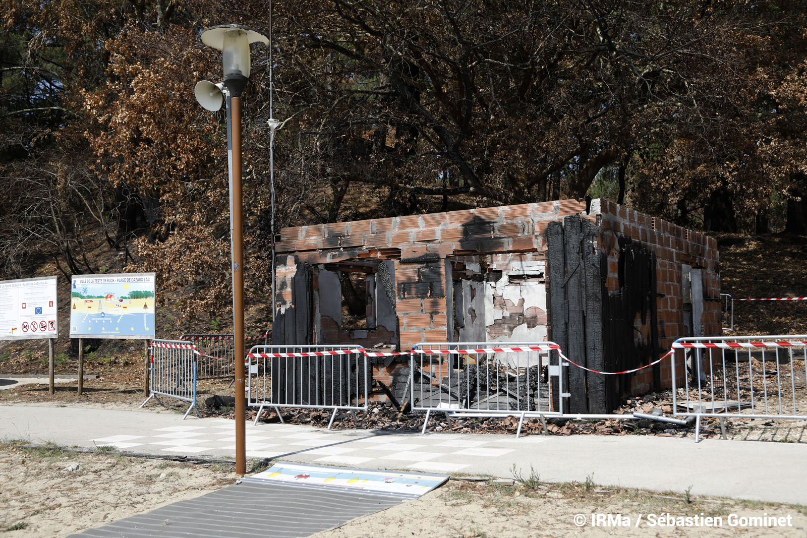 TESTEDEBUCH feu de forêt Catastrophes naturelles Local du club