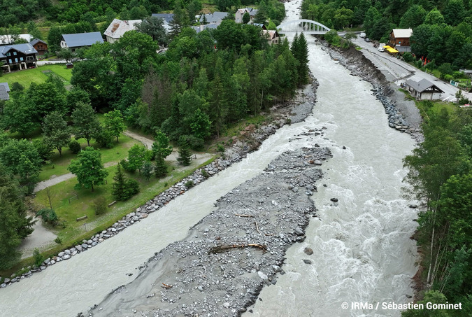 Crue du V�n�on � Venosc - Bourg d'Arud du 21 juin 2024
