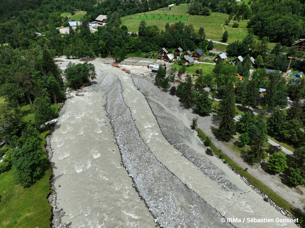 Crue du V�n�on � Venosc - Bourg d'Arud du 21 juin 2024