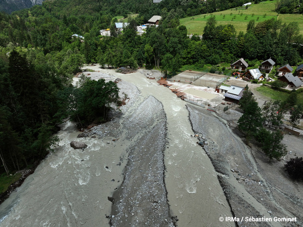 Crue du V�n�on � Venosc - Bourg d'Arud du 21 juin 2024