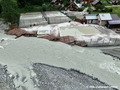Crue du V�n�on � Venosc - Bourg d'Arud du 21 juin 2024 - Piscine municipale en partie d�truite