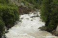 Erosion des berges du V�n�on suite la crue du 21 juin 2024