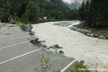 Erosion des berges du V�n�on suite la crue du 21 juin 2024 � Venosc - Bourg d'Arud
