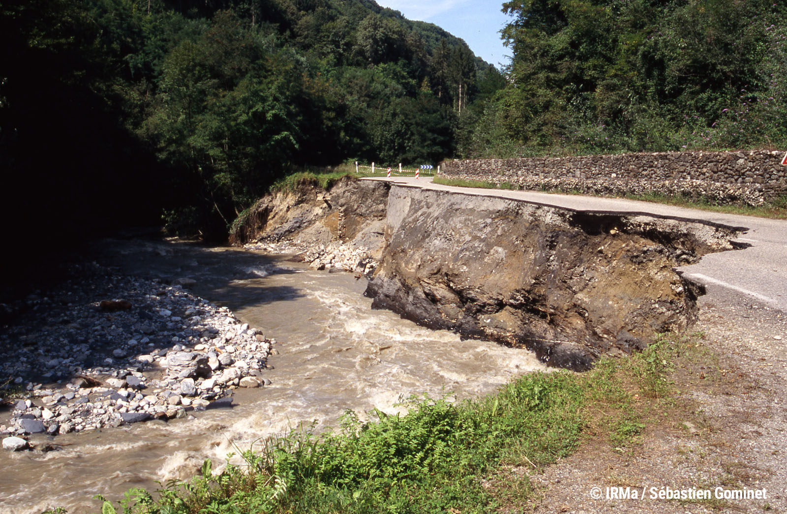 CHAPELLE DU BARD (LA) : crue torrentielle - Catastrophes naturelles ...