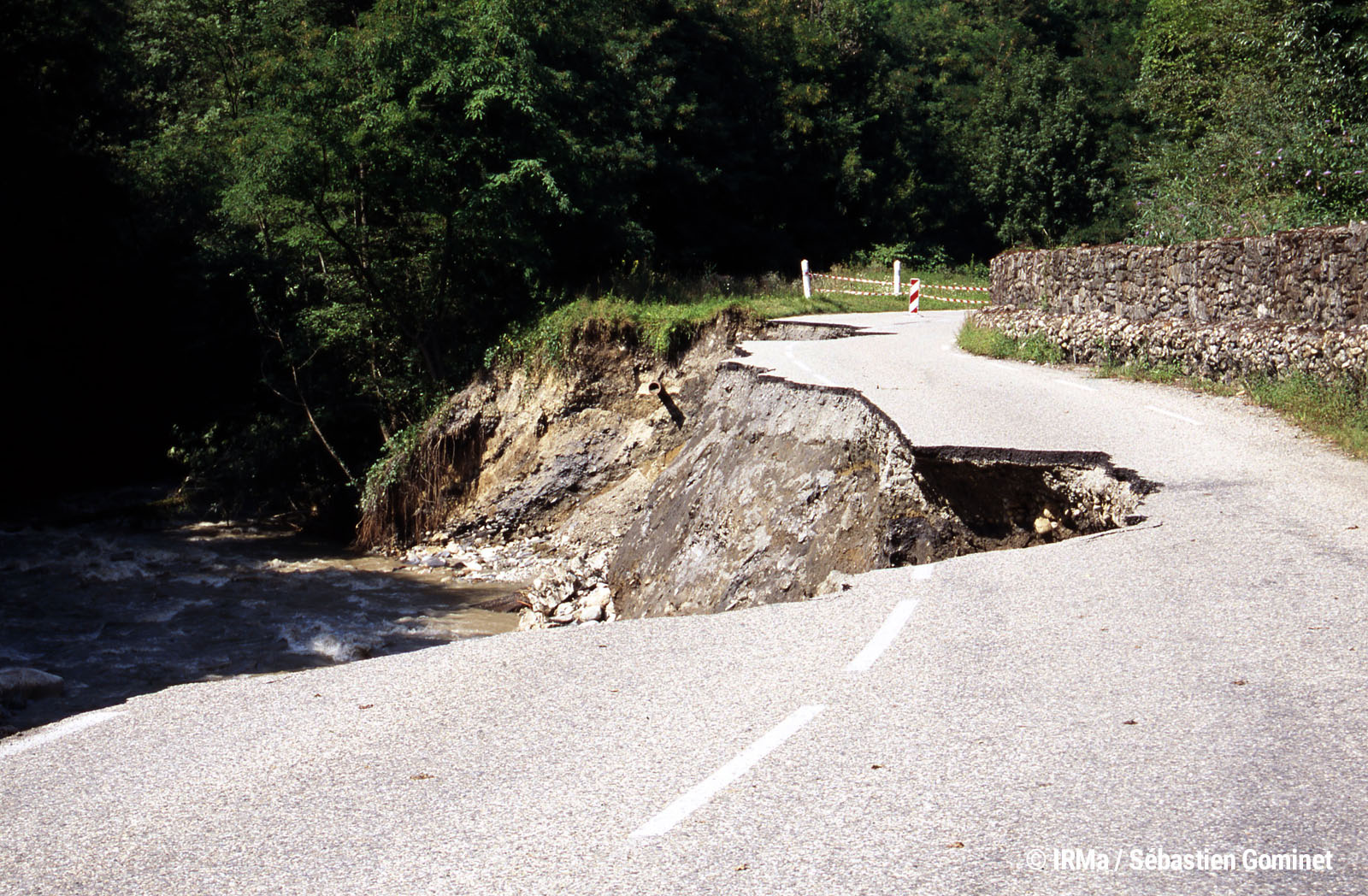 CHAPELLE DU BARD (LA) : crue torrentielle - Catastrophes naturelles ...
