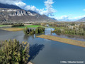 Inondation du CIC des les de Crolles par la crue de l'Isre du 15/11/2023