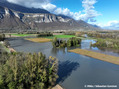 Inondation du CIC des les de Crolles par la crue de l'Isre du 15/11/2023