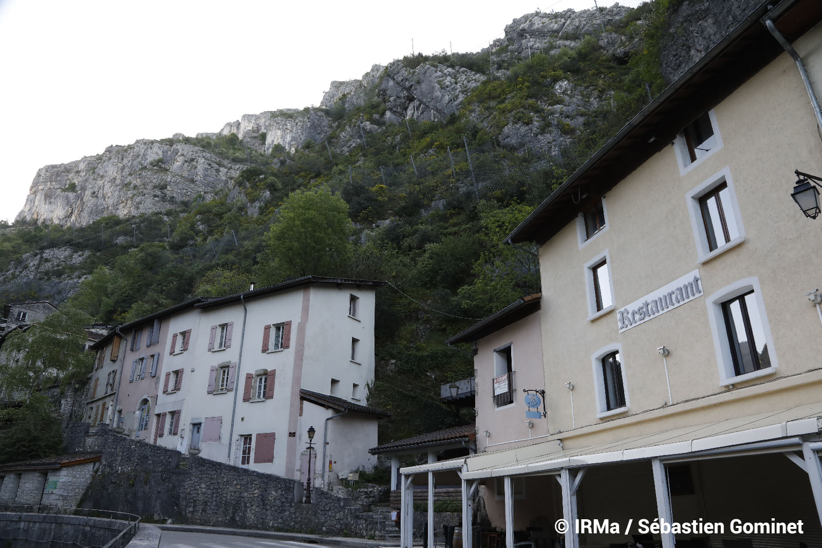 PONT EN ROYANS éboulement Catastrophes naturelles Chutes de blocs